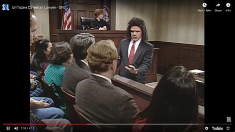 Snl S Unfrozen Caveman Lawyer Skit Keyrock Played By Phil Hartman 1991 R Oldschoolcool