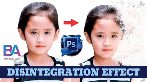 How To Create Disintegration Effect Photoshop Tutorial Youtube