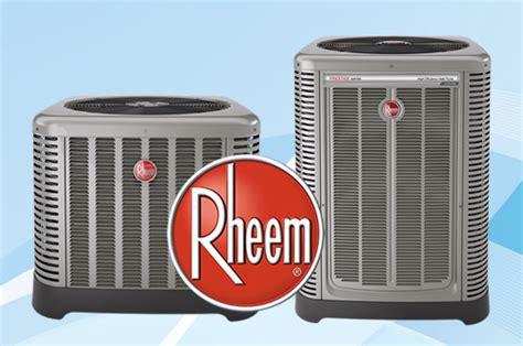 Ton Rheem 16 Seer R410a Air Conditioner Condenser Classic Series