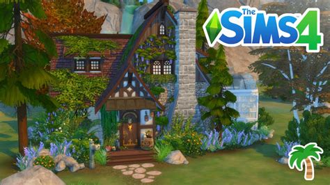 Hermits Forest Hideaway 🌲 The Sims 4 Speed Build No Cc Youtube