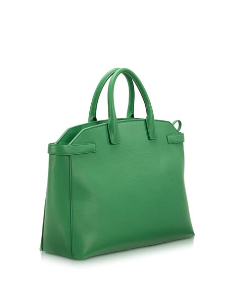Emerald Green Leather Handbags