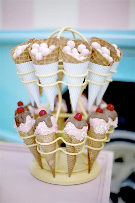 Karas Party Ideas Ice Cream Social Summer Vintage Ice Cream Party