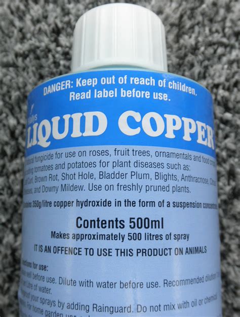 Wallys Liquid Copper 250ml Orari Nursery Online