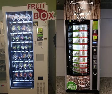 Introducing Healthy Food Options Into The Vending Machine Product Mix