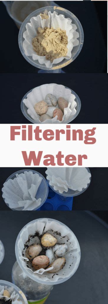Homemade Water Filter Science Project For Kids Science Sparks Water