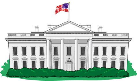 Cartoon White House Png