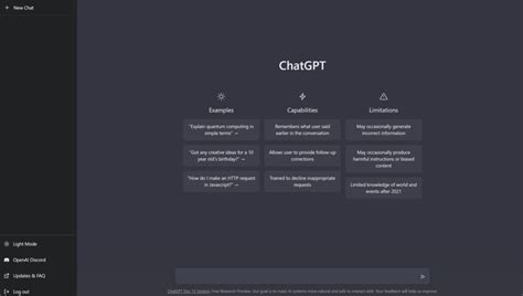 ChatGPT Update OpenAI Details Changes To Popular Chatbot