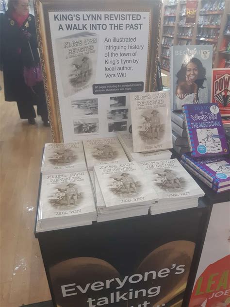 Pride Of Place For Veras Kings Lynn History Book