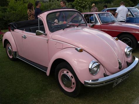 Volkswagen Beetle Pink Convertible 1973 Volkswagen Bee Flickr
