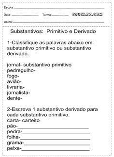 Educar X Atividades De Substantivos Atividades De Substantivos My Xxx