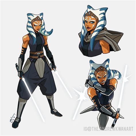 My Ahsoka Fanarts Combined Elements Of Her Rebels And Mandalorian