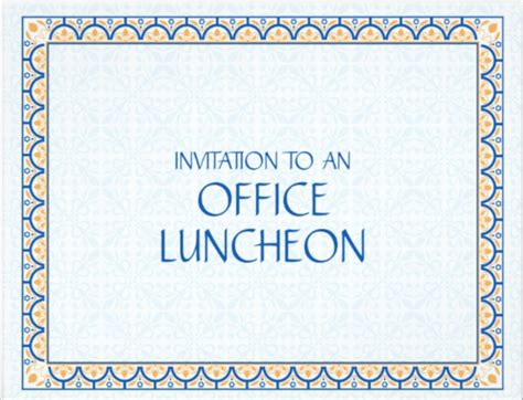 Free 16 Lunch Invitation Templates In Psd Eps Ms Word Apple