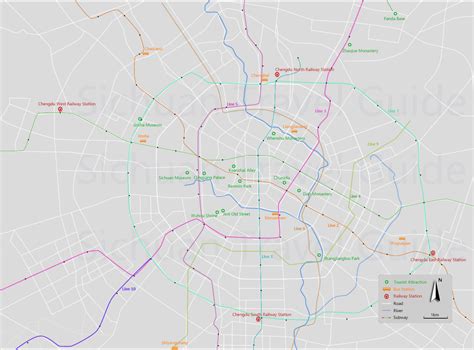 Useful Chengdu Subway Metro Maps Sichuan Travel Guide