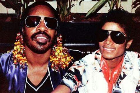 Stevie Wonder And Michael Jackson Stevie Wonder Michael Jackson