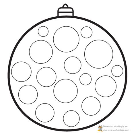 Ver más ideas sobre osos para. Bolas de Navidad con círculos para colorear, pintar ...