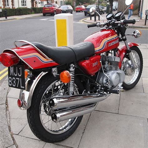 I'm still working on the seat because the foam needed replaced. 1972 Kawasaki S2 350 Triple Classic Rare Vintage Rare UK ...