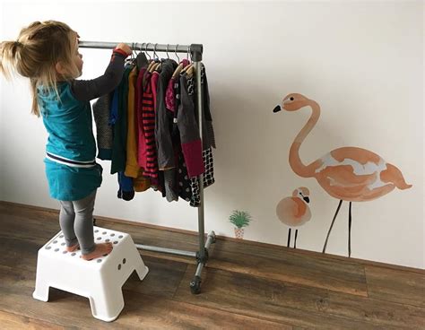 Diy Childrens Clothes Rail Simplified Building