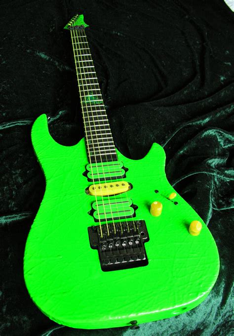 Ibanez Rg Neon Green Gretsch Ibanez Guitars Music Guitar Cool