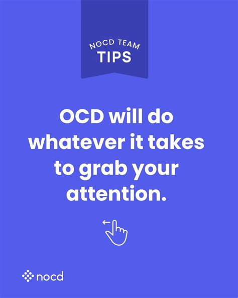 nocd on twitter what other tricks does ocd play to get your attention