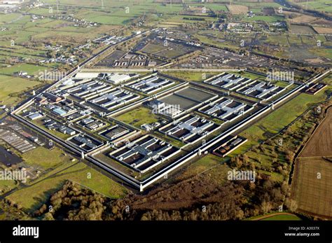 Aerial View Of Maze Prison Northern Ireland Stock Photo Royalty Free