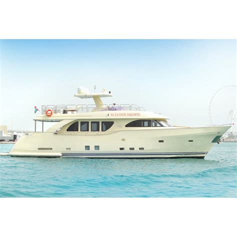 Xclusive Yachts Xclusive 25 Private Exclusive Luxury Yacht 80 Ft