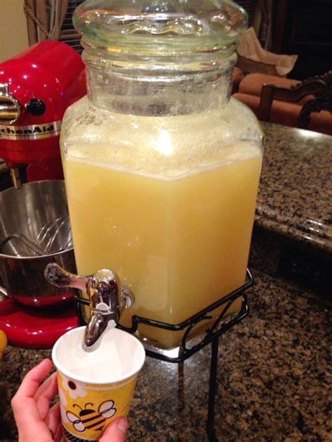Pineapple Lemonade Punch The Hit Of The Baby Shower Link Takes You