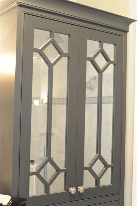 Our glass kitchen doors are made out of 100% real glass, bonded to coloured board with the option to choose dark or aluminium style boards. 10 Home Decorating Tips from a Home Show | Glass cabinet ...