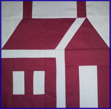 A 12 Inch House Quilt Block House Quilt Block House Quilt Patterns