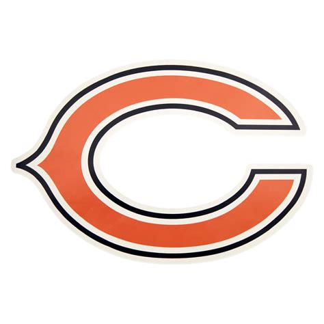 NFL Chicago Bears Small Outdoor Logo Decal | Outdoor logos ...