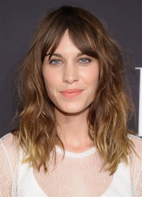 Especially lovely is the naturally sweeping side bang pulling this all together. Medium Length Hairstyles - Hairstyles