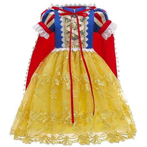 Deluxe Snow White Princess Dress Up Costume