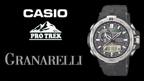 It is very light to wear at the wrist. CASIO PRO TREK PRW 6000 - YouTube