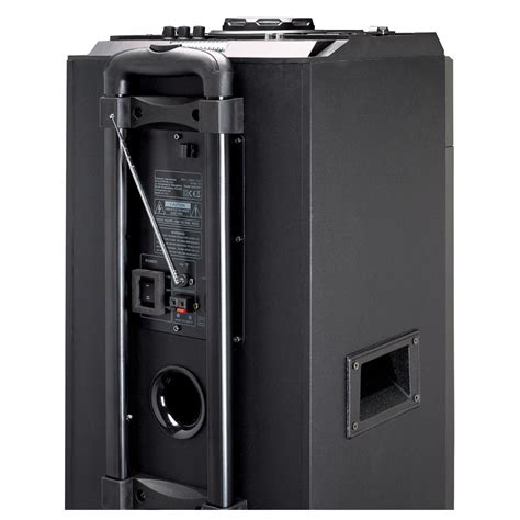 Lenco Pmx 300 Party Speaker With Mixer And Bluetooth At Gear4music
