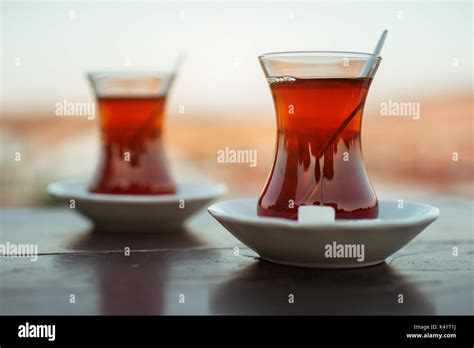 Traditional Turkish Tea Stock Photo Alamy
