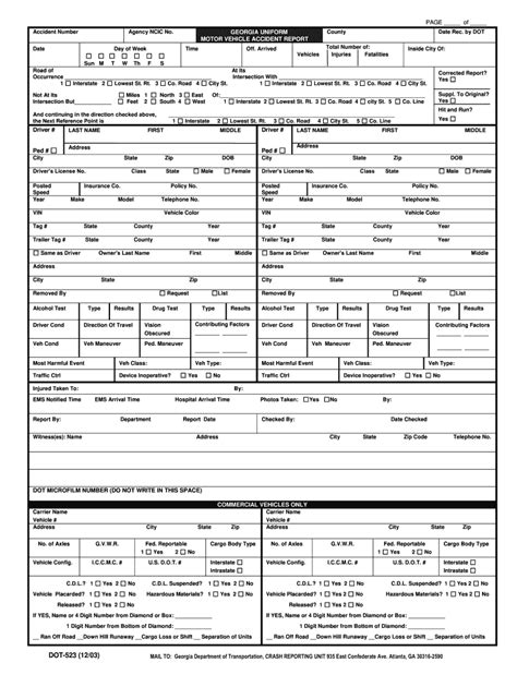Police Accident Report Template Fill Out Sign Online DocHub