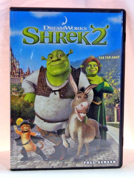 Shrek 2 Anamorphic Full Screen Dvd Ebay