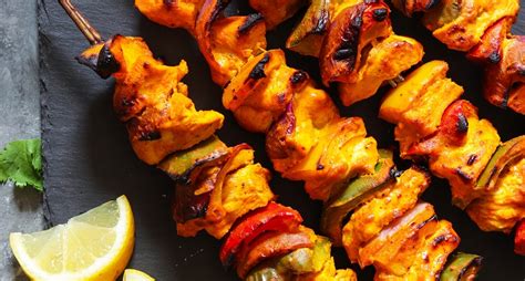 Tandoori Chicken Skewers Recipe By Soulful And Healthy