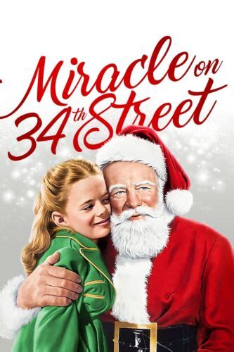 1947 Miracle On 34th Street Movie Poster 11x17 Kris Kringle Santa Claus