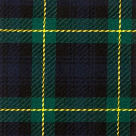Gordon Clan Modern Heavy Weight Tartan Fabric Lochcarron Of Scotland