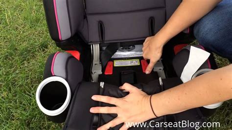 How To Convert Graco 4ever Car Seat To Booster