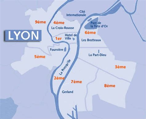 Infos Sur Carte Lyon Arrondissement Arts Et Voyages