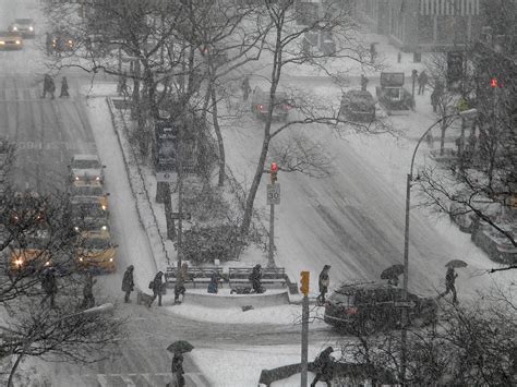 New York City Winter Snow Storm Janus Public Domain Clip