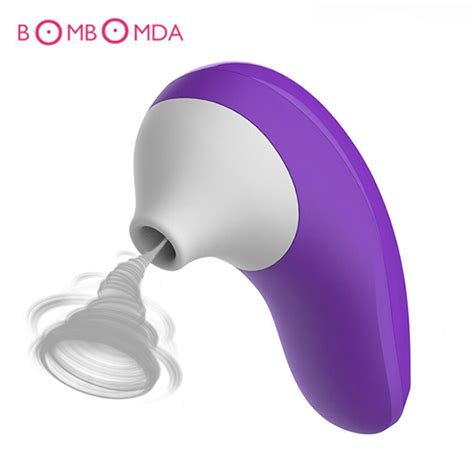 Chargeable Oral Sex Sucker Tongue Vibrators Licking Female Nipple