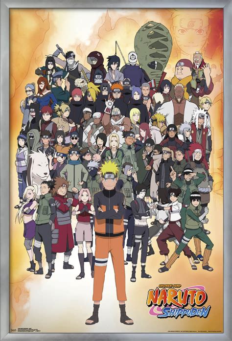Naruto Shippuden - Group Poster - Walmart.com - Walmart.com