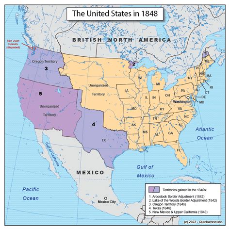 The United States In 1848