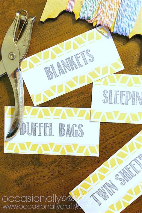 Printable Linen Closet Labels 10 Cleaning And Organizing Resources