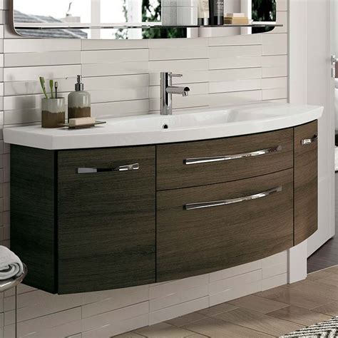 Calm grey left hand combination vanity unit set with avola toilet. Buy 6001 Solitaire Bathroom Vanity Unit 2 Draw 2 Door 1290