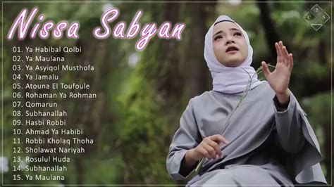 Nissa Sabyan Full Album Top Lagu Sholawat Terbaru 2018 Youtube