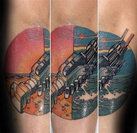 77 famous pink floyd tattoos and designs collections. 80 Pink Floyd Tattoos For Men - Rock Band Design Ideas