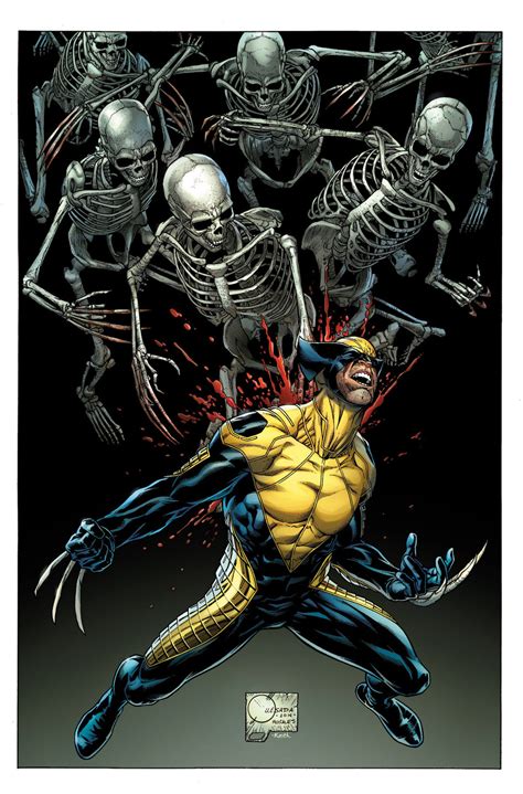 Incredible Death Of Wolverine Variant Cover By Joe Quesada